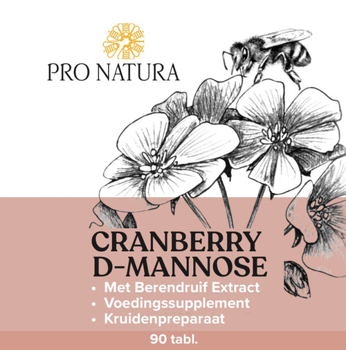 Cranberry & D-Mannose 90 tabletten