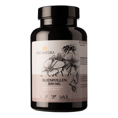 Bijenpollen 500 mg tabletten - puur bijenpollenpoeder van ProNatura