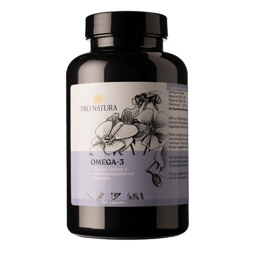 Omega 3 visolie 120 capsules met EPA en DHA voor hart en hersenen van ProNatura