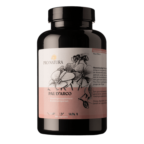 Pau d'Arco 100 capsules - traditioneel Zuid-Amerikaans kruidensupplement van ProNatura