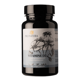 Vitamine D3 Softgel 100 caps.