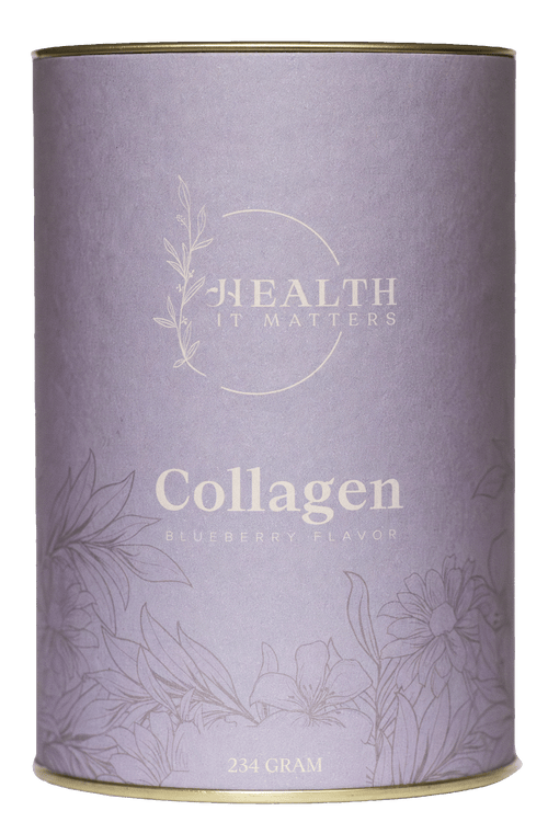 Collageen Blueberry 234 gram - gehydrolyseerde collageen peptiden met Vitamine C ProNatura