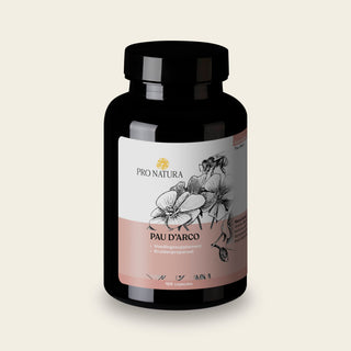 Pau d'Arco van Pro Natura, pot met 100 capsules met 500 mg binnenbastextract