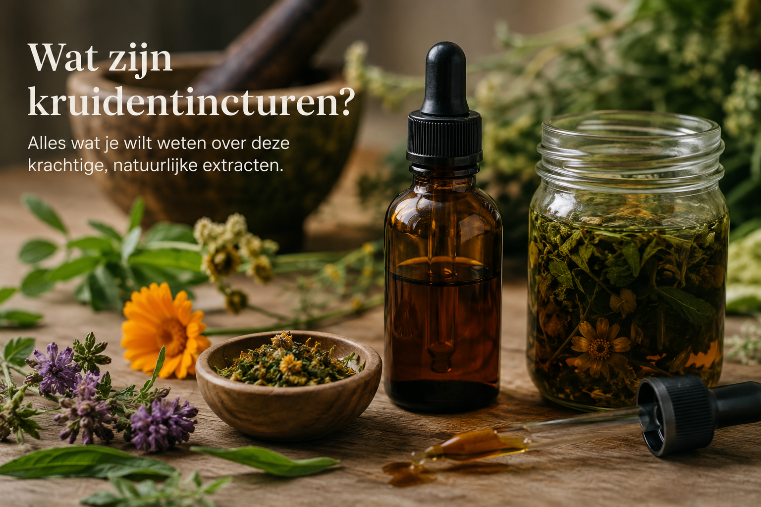 Wat zijn kruidentincturen? Uitleg en gebruik