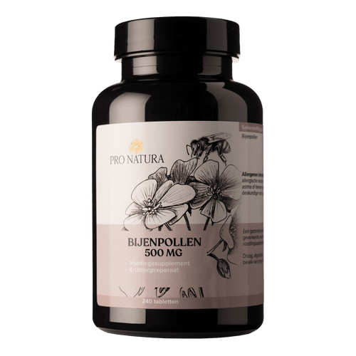 Bijenpollen 500 mg tabletten - puur bijenpollenpoeder van ProNatura