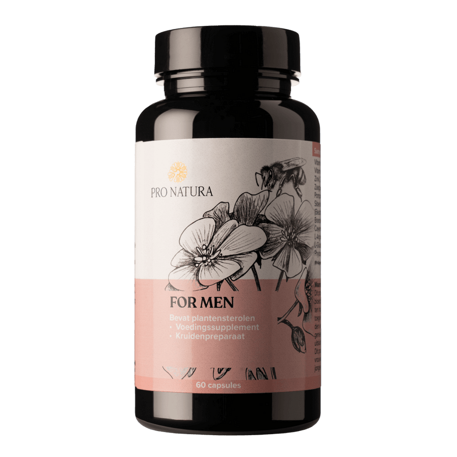 Prostaat Support 60 capsules met Saw Palmetto en Vitamine E voor mannen van ProNatura