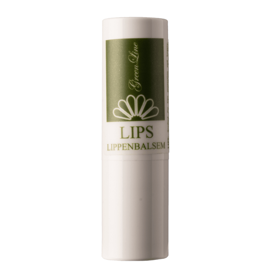 Green Line Lipbalsem 5,7 ml met Aloe Vera en Jojoba-olie - cosmetische lippenverzorging
