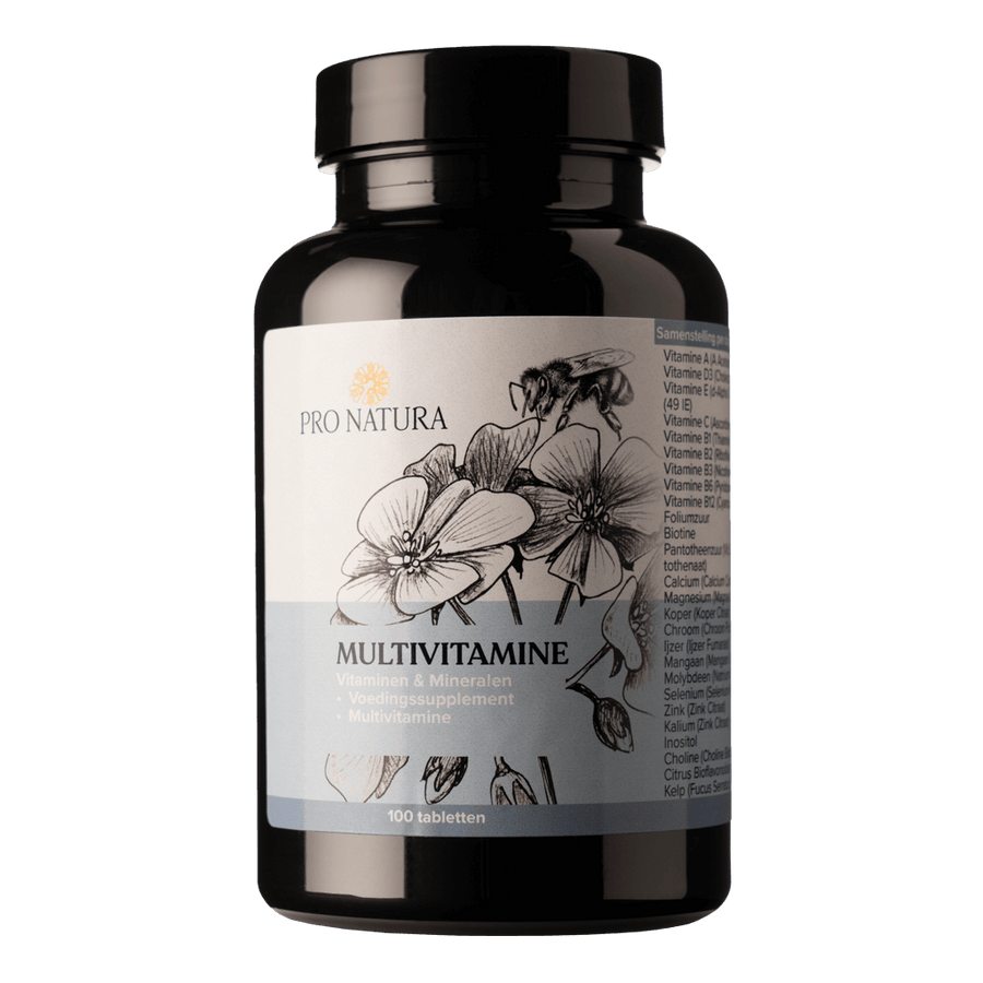 Multi Vitamine 100 tabletten - breed vitaminencomplex  van ProNatura
