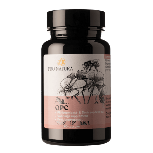 OPC pijnboomschorsextract 60 capsules - gestandaardiseerd op 95% OPC van ProNatura
