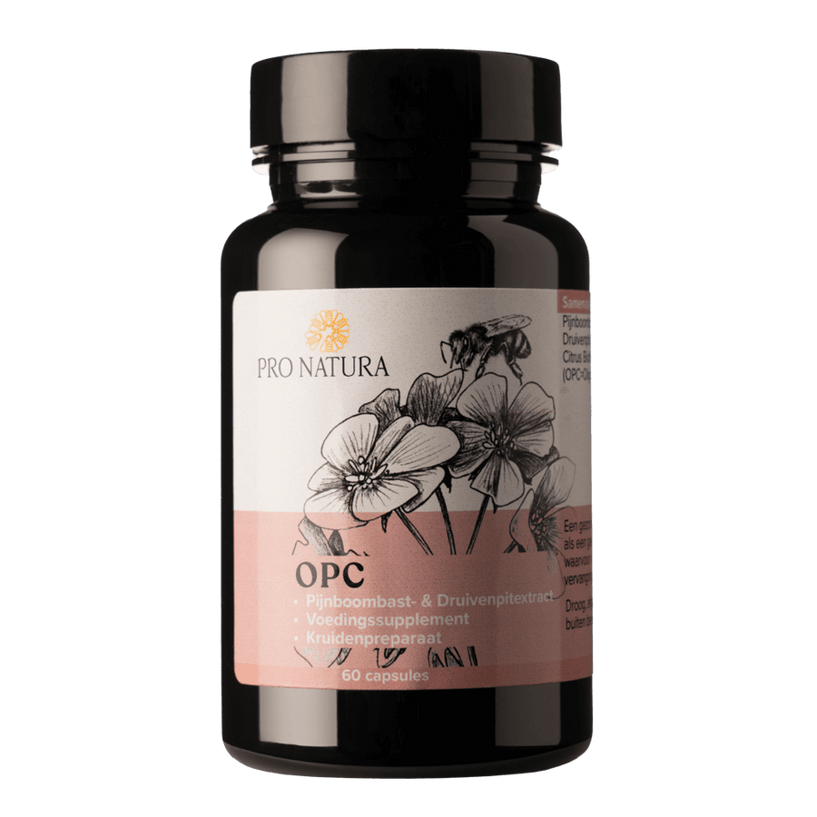 OPC pijnboomschorsextract 60 capsules - gestandaardiseerd op 95% OPC van ProNatura
