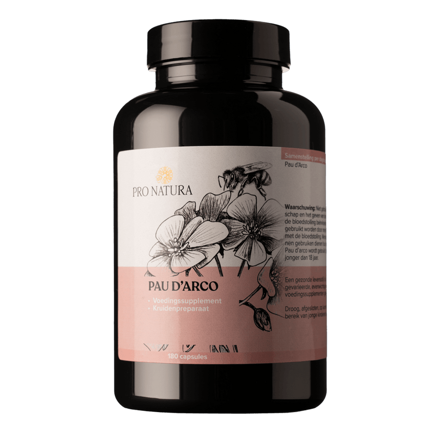 Pau d'Arco 100 capsules - traditioneel Zuid-Amerikaans kruidensupplement van ProNatura
