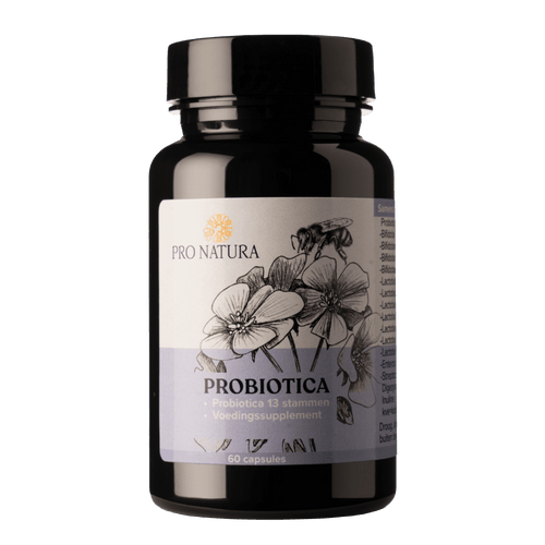 Probiotica 60 capsules met 13 darmbacteriestammen en Digezyme van ProNatura