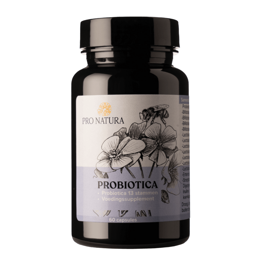 Probiotica 60 capsules met 13 darmbacteriestammen en Digezyme van ProNatura