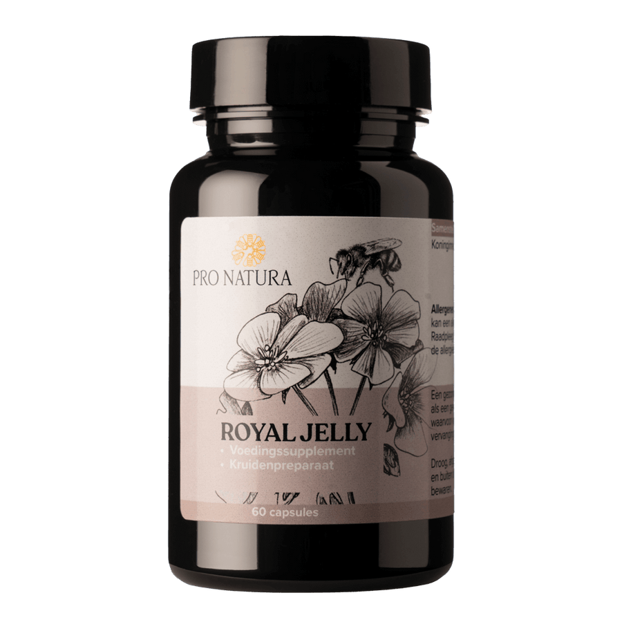 Royal Jelly koninginnegelei 60 capsules - 380 mg per capsule van ProNatura