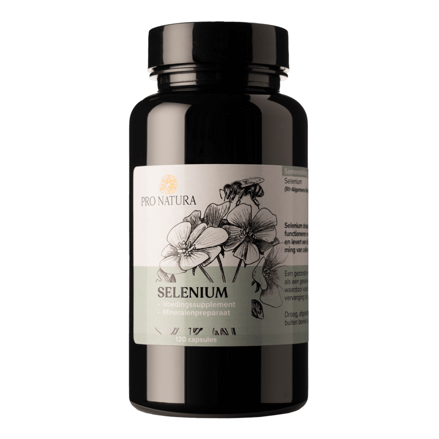 Selenium 120 capsules - antioxidant mineraal voor immuun en schildklier van ProNatura