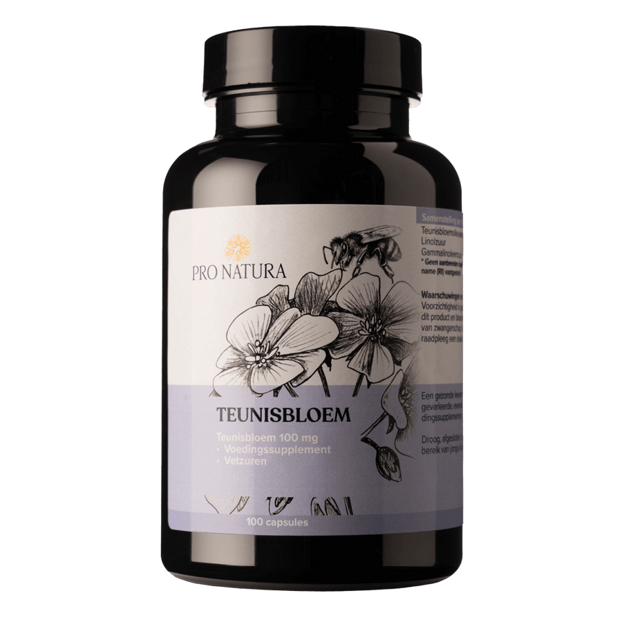 Teunisbloemolie 90 softgels - GLA omega-6 vetzuur 1000 mg per capsule van ProNatura