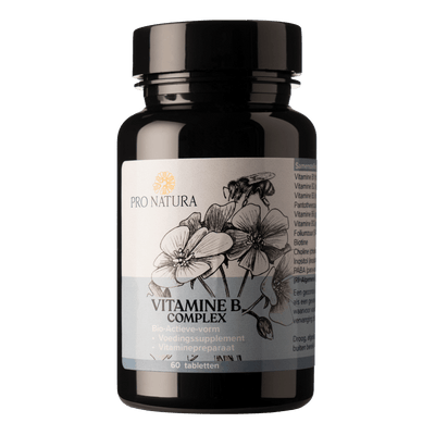 Vitamine B Complex Actief 60 tabletten - bio-actieve B-vitaminen van ProNatura