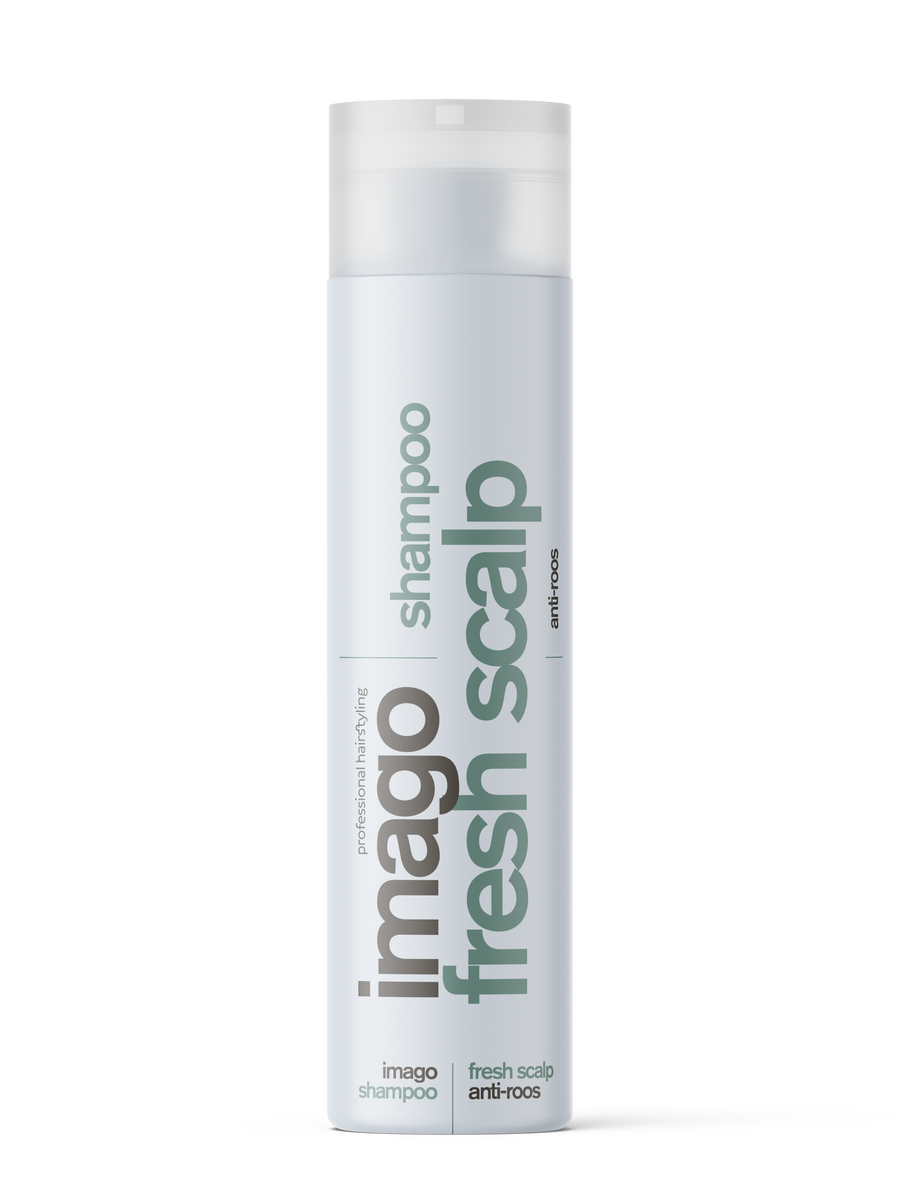 Imago Fresh Scalp Anti-Roos Shampoo 250 ml, witte flacon met pompdop