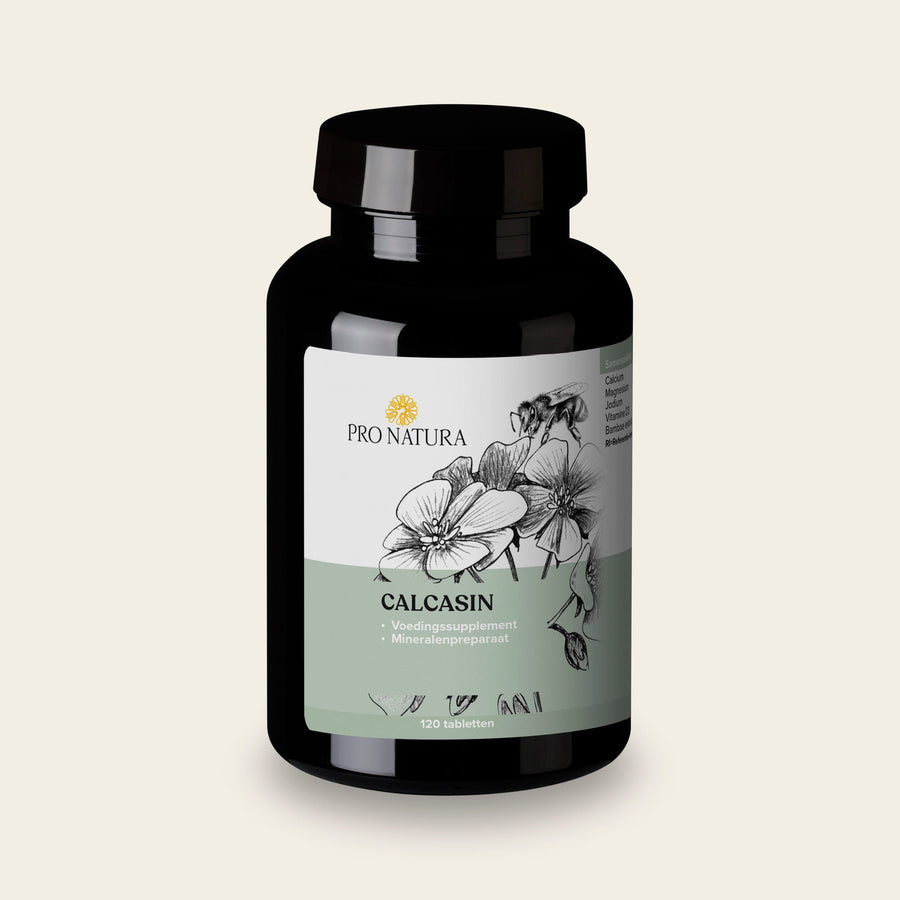 Calcasin van Pro Natura, pot met 120 tabletten calcium en magnesium met vitamine D3