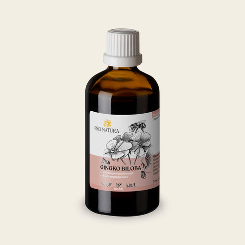 Ginkgo Biloba druppels 100 ml van Pro Natura, vloeibaar bladextract