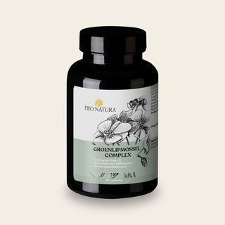 Groenlipmossel Complex van Pro Natura, pot met 90 capsules met collageen type II