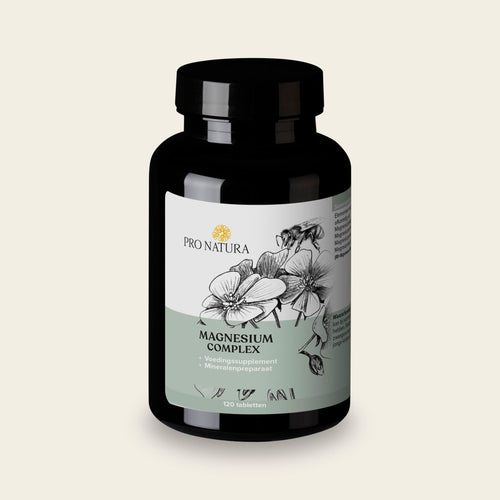 Magnesium Complex van Pro Natura, pot met 120 tabletten met vier magnesiumvormen