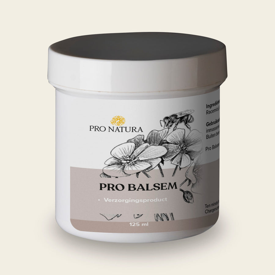 Pro Balsem van Pro Natura, pot van 120 ml verzorgende zalf met kamfer en lavendelolie