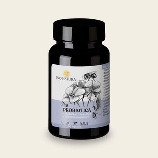 Probiotica van Pro Natura, pot met 60 plantaardige capsules met dertien bacteriestammen