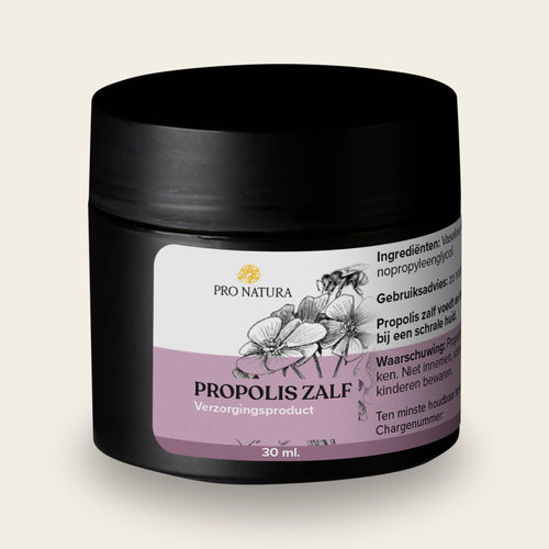 Propolis zalf van Pro Natura, pot van 30 ml met 20 procent gezuiverde propolis