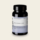 Etiket van Q10 100 mg met de samenstelling per softgel en het gebruiksadvies