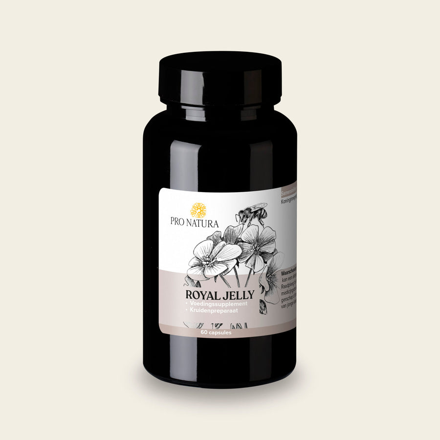 Royal jelly van Pro Natura, pot met 60 vegetarische capsules koninginnegelei