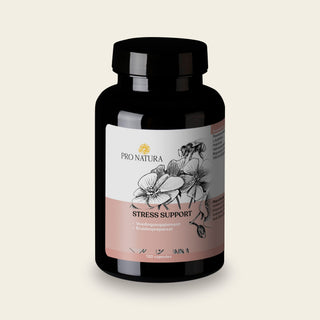 Stress Support van Pro Natura, pot met 120 capsules met passiebloem, valeriaan en magnesium